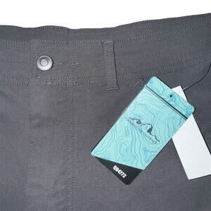 American Outback Shorts Mens Large Charcoal Quick Dry Outdoor Hiking Pockets NWT